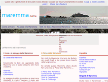 Tablet Screenshot of maremma.name